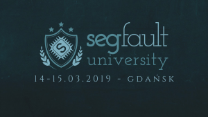 SegFault University Gdańsk 2019